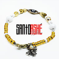 Evil Eye Bee Protection Bracelet - Santo Ashe Botanica