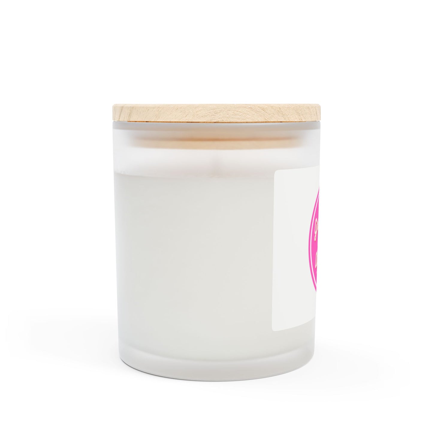 Frosted Glass Candle, 11oz