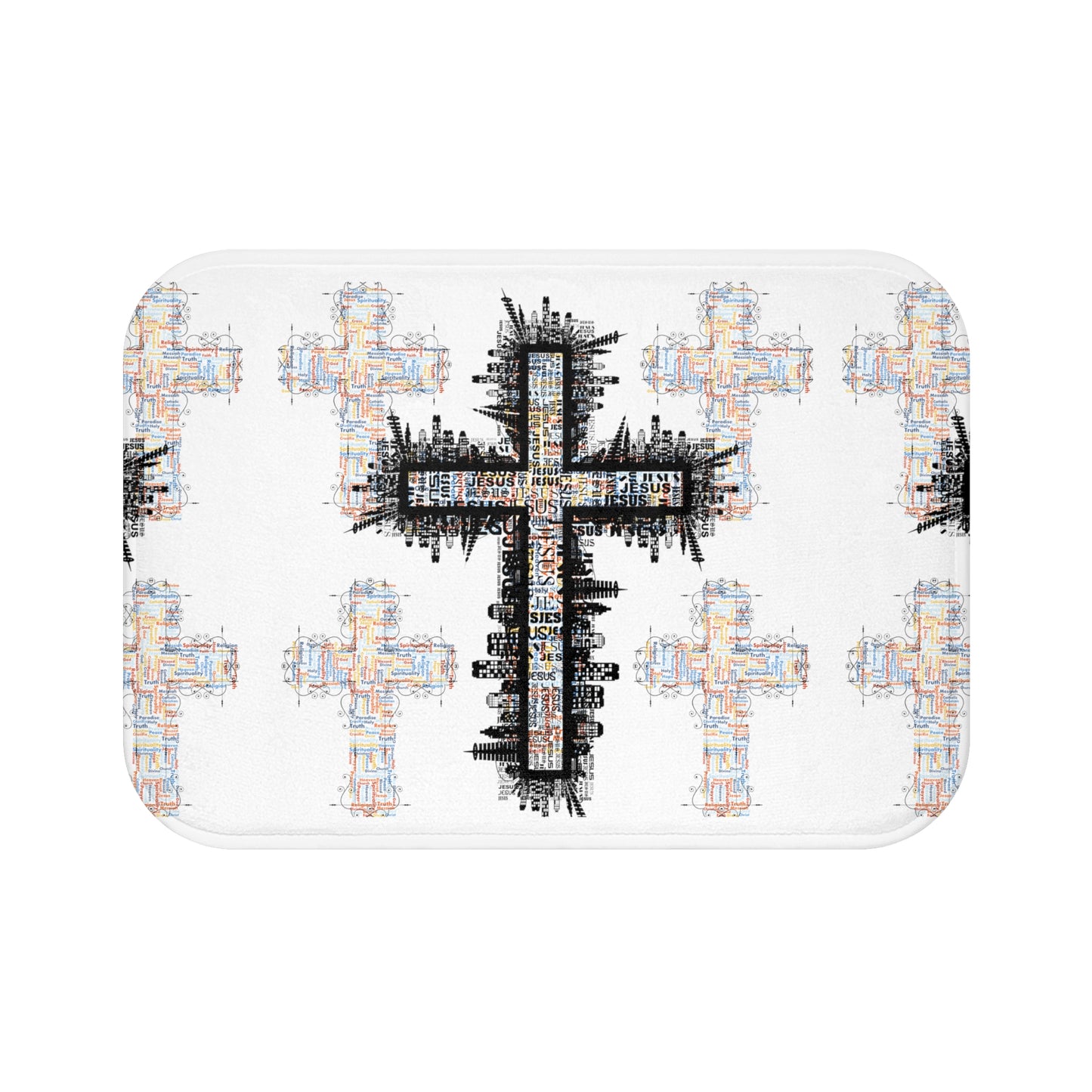 City of Faith Bath Mat