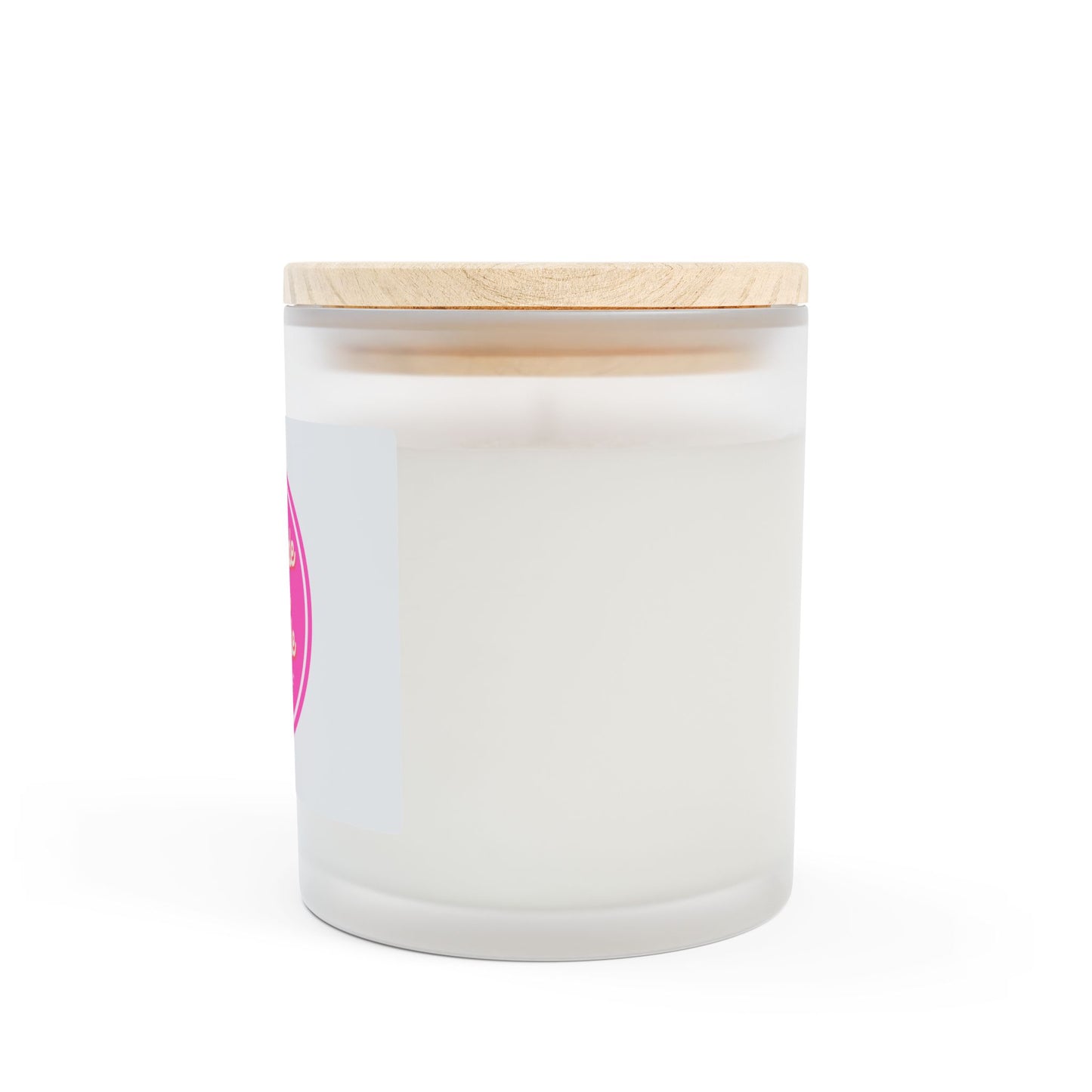 Frosted Glass Candle, 11oz