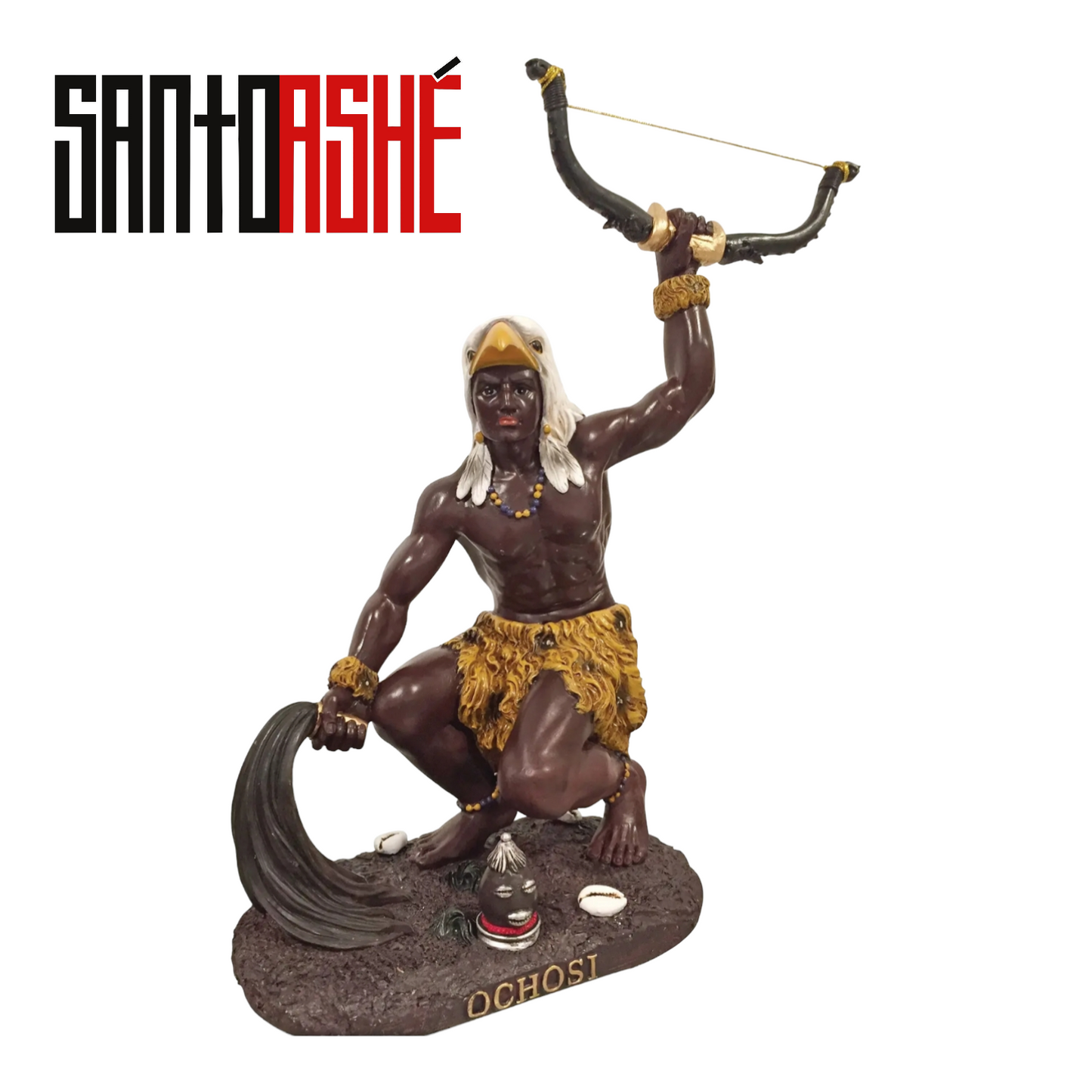 Orisha Ochosi 12 Inch Statue