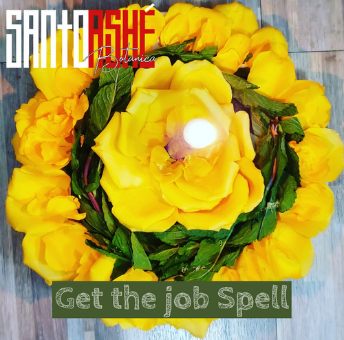 Get The Job Spell - Santo Ashe Botanica