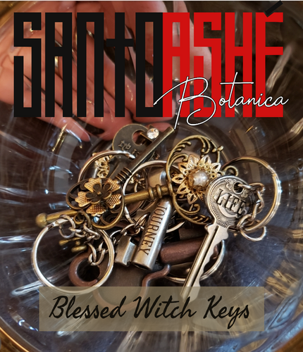 Witches Key | Keychain - Santo Ashe Botanica