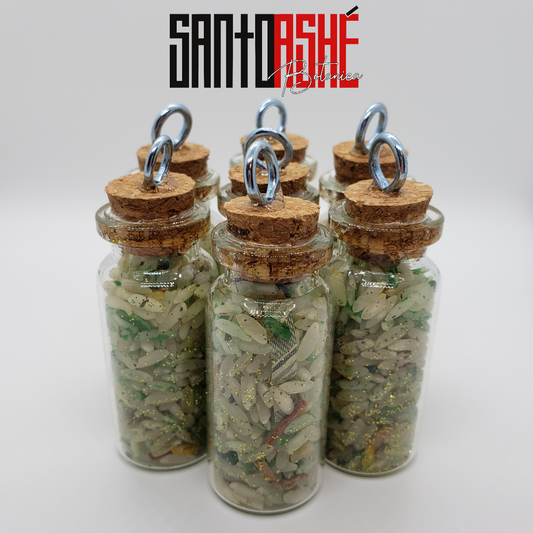 Money Rice Keychain - Santo Ashe Botanica