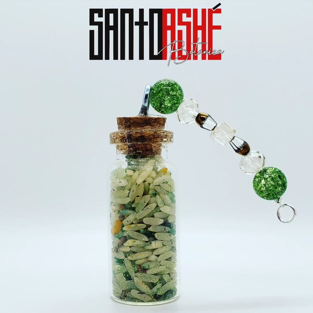 Beaded Money Rice | Keychain - Santo Ashe Botanica