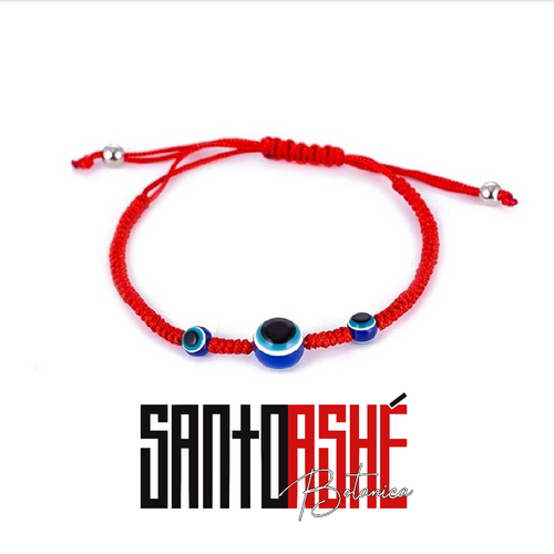 Evil Eye Red String Bracelet - Santo Ashe Botanica