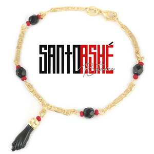 Azabache Bracelet - Children  Spiritual Jewelry - Santo Ashe Botanica