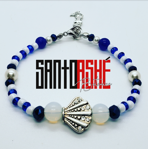 Mermaid - Yemaya Inspired Bracelet / Anklet - Santo Ashe Botanica