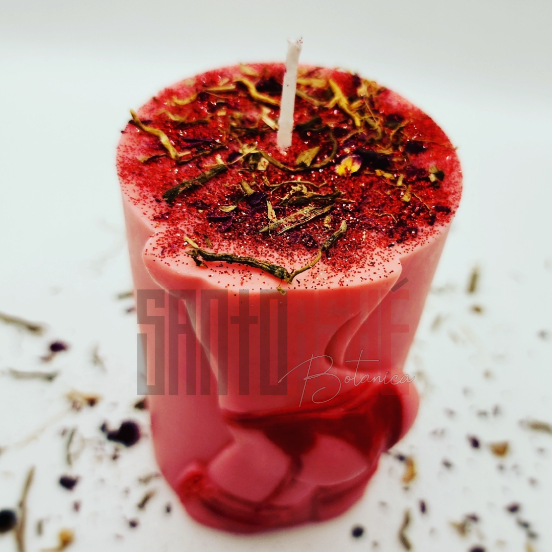 Love Hard Pillar Candle Pre Sale