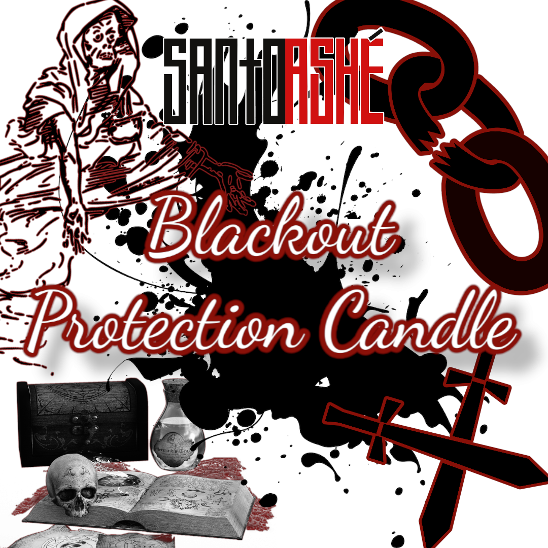 Total Blackout Parasite Protection Candle Burn 11/6